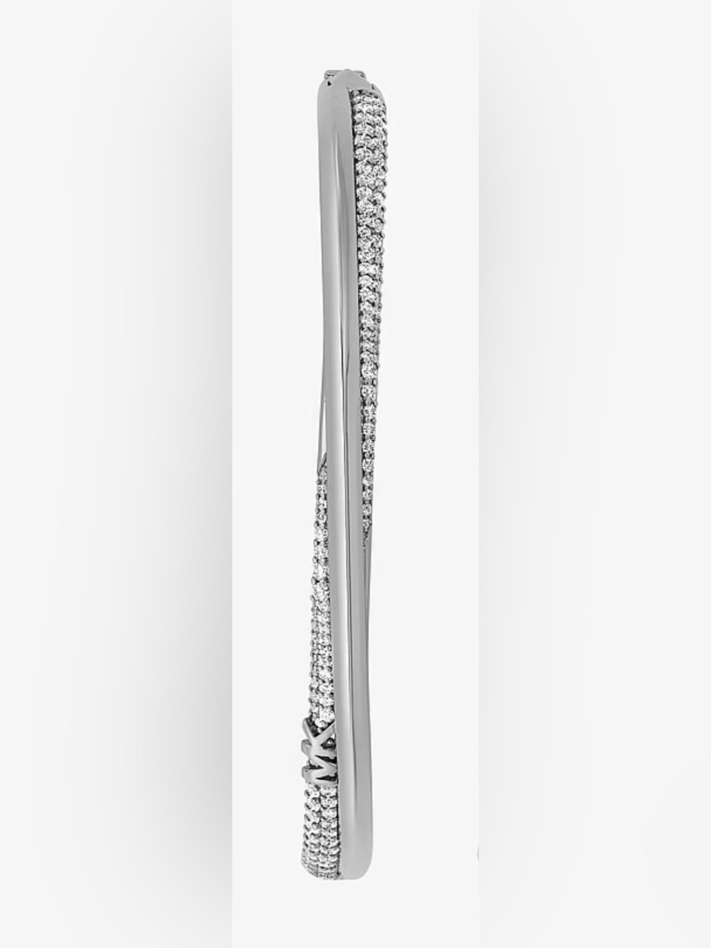 NEW Michael Kors Elegant Silver Bangle Bracelet